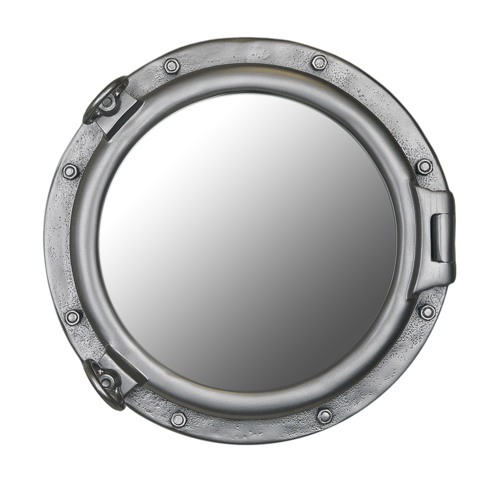 20" Porthole Mirror SILVER