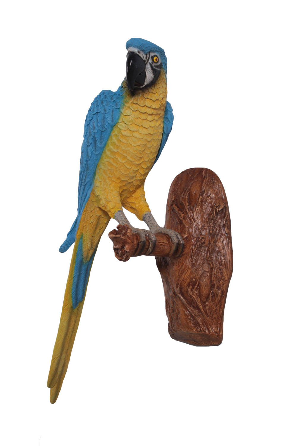 Parrot Wall Decor Yellow and Blue