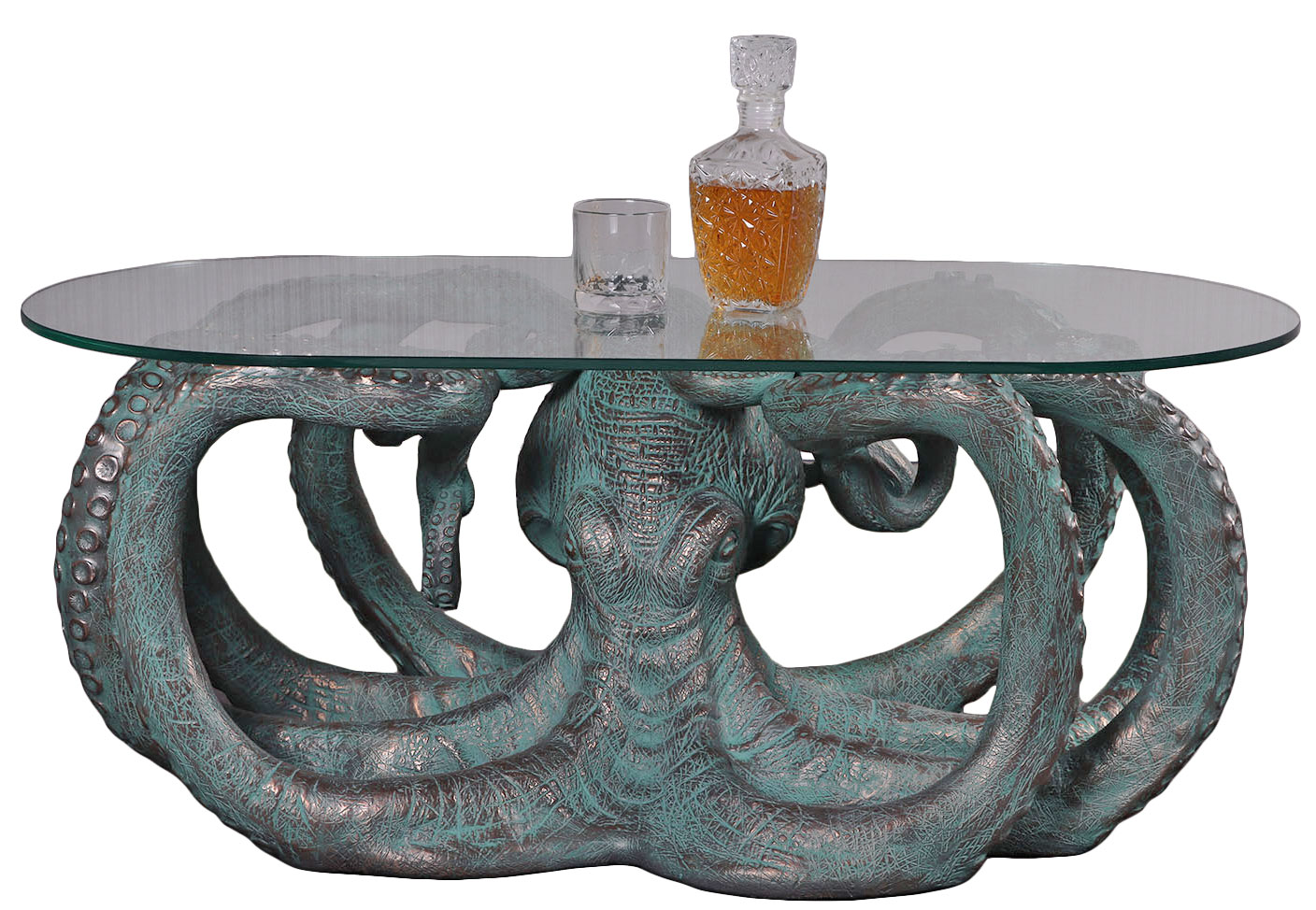 Octopus Coffee Table Verde Bronze